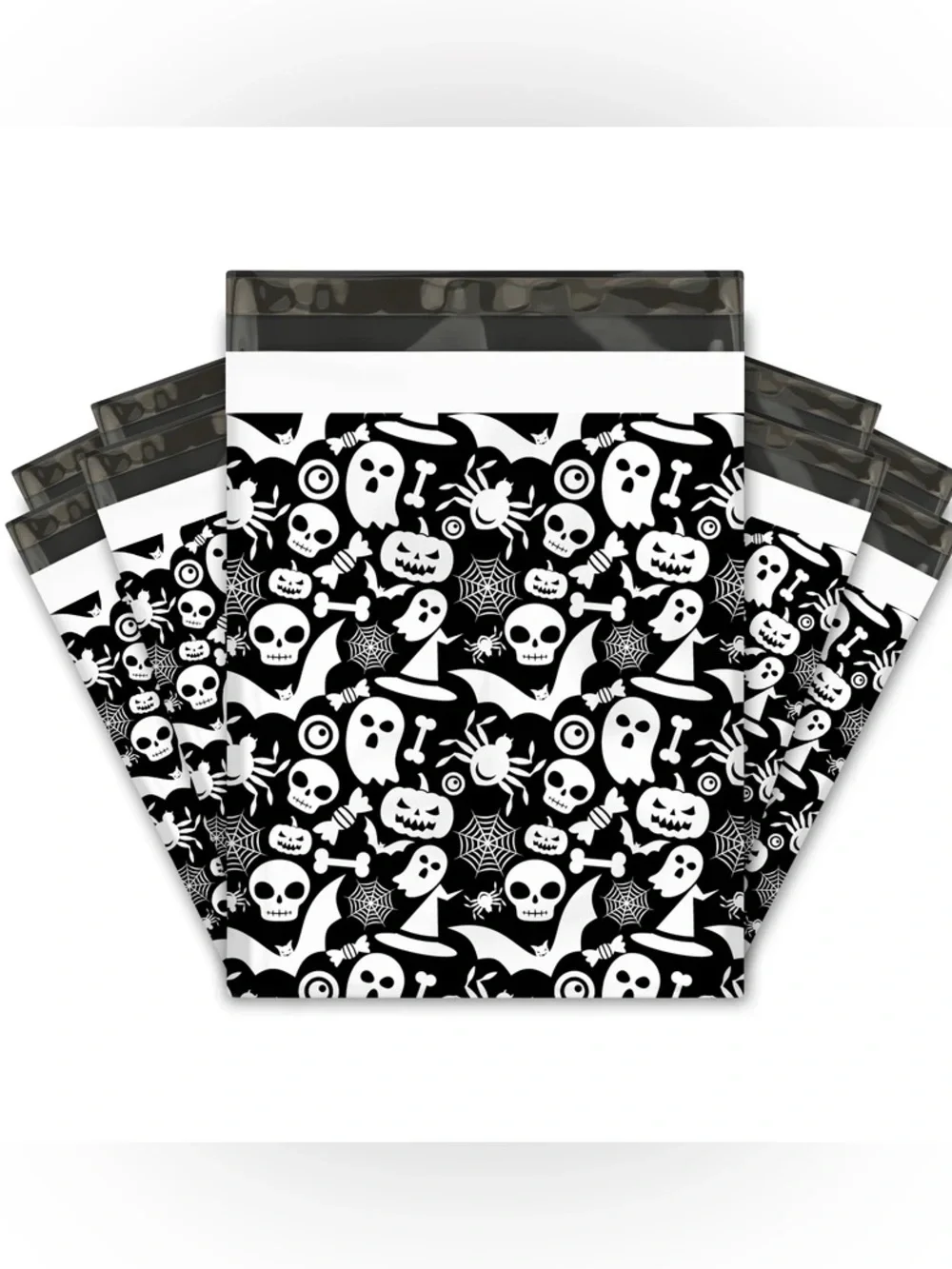 *Buy Now* 25 12 X 15 Halloween Pattern Poly Mailers